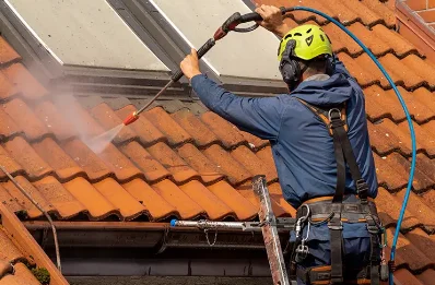 Démoussage et hydrofuge de toiture à Charens